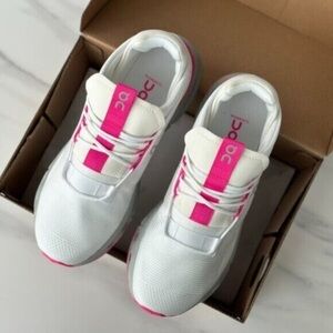 On Running Women's Sneakers - White and Pink